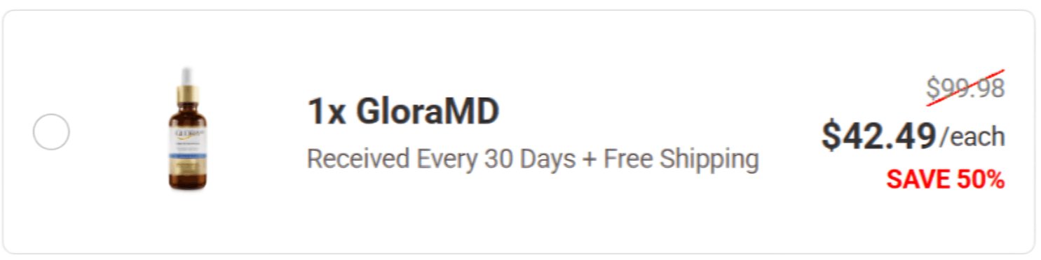 GloraMD package price